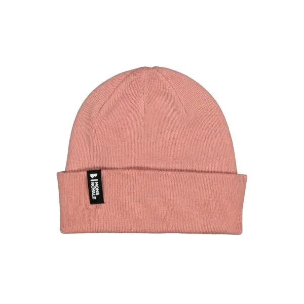 Mons Royale McCloud Beanie - Dusty Pink