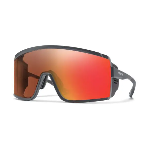 Smith Pursuit - Matte Slate / CP Glacier Photochromic Copper Red Mirror