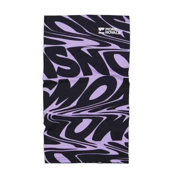 Mons Royale Daily Dose Merino Neckwarmer - Signal Lost Lupin