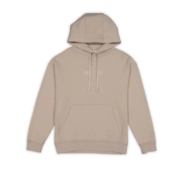 Mons Royale Verdant Merino Organic Cotton Hoody - Taupe