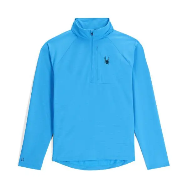 Spyder Gridweb Fleece 1/2 Zip - Aether Blue