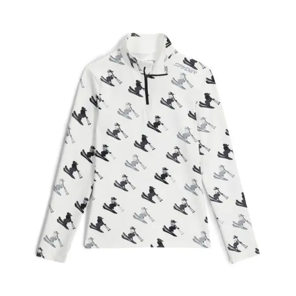 Spyder Vivid 1/2 Zip - White