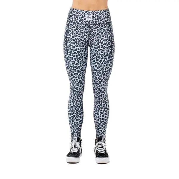 Eivy Pocket Tights - Snow Leopard