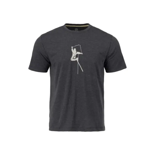 Flylow Backscratcher Tee - Black Heather