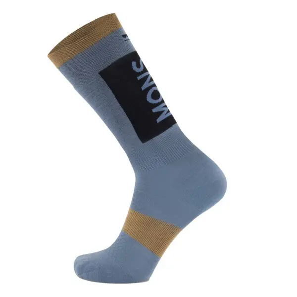 Mons Royale Atlas Merino Snow Sock - Goblin Blue