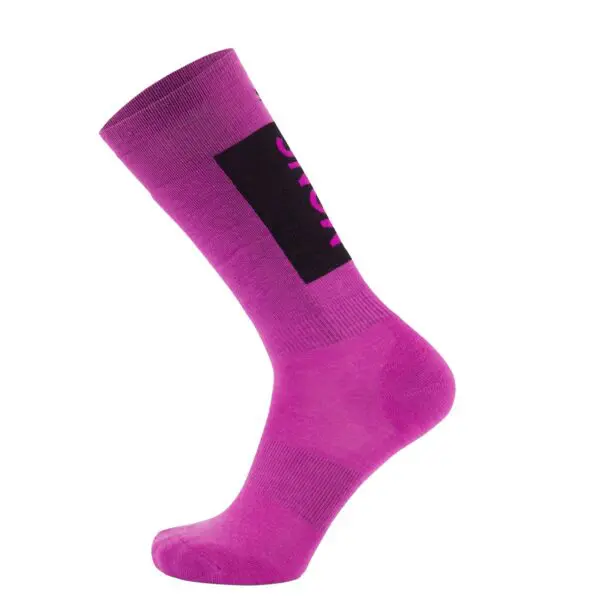 Mons Royale Atlas Merino Snow Sock - Purple Bolt