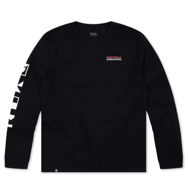 Mons Royale Icon Merino Long Sleeve Men's - Black