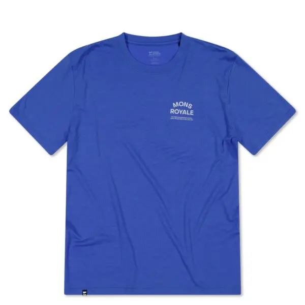 Mons Royale Icon Merino T-Shirt Men's - Ultramarine