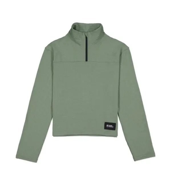 Mons Royale Offgrid Merino Fleece Long Sleeve - Women's - Willow