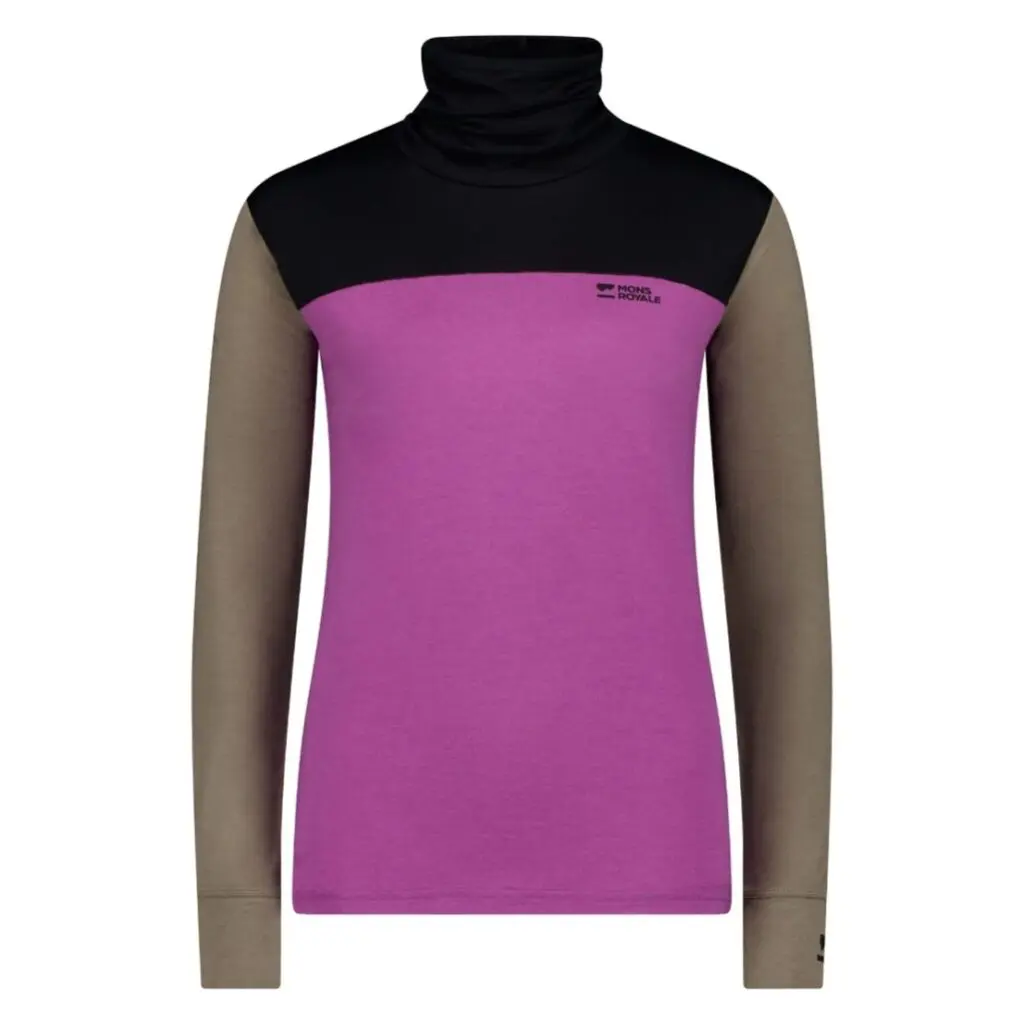 Mons-Royale-Yotei-High-Neck-Long-Sleeve-Purple-Bolt-Walnut-Black-Womens-Merino-NZ_square.jpg