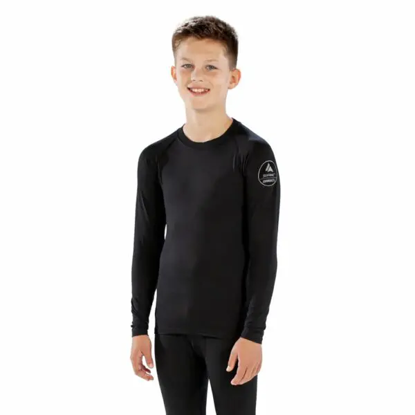 Surfanic Bodyfit Crew Kids - Black