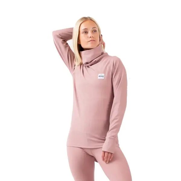 Eivy Icecold Gaiter Rib Top - Faded Woodrose