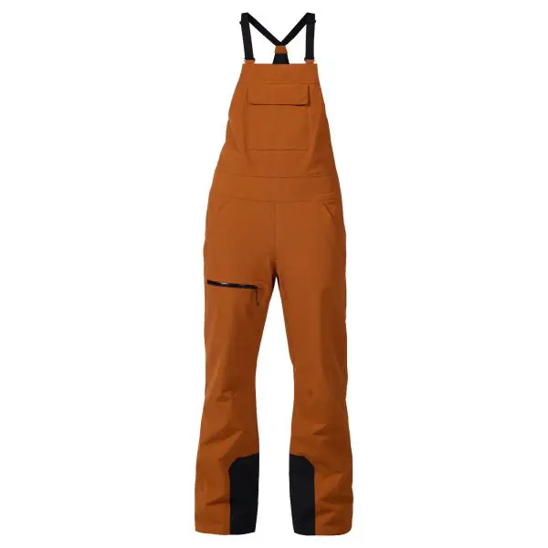 Rossignol Women's Outerlimits Insulated Bib Pant - Deep Caramel