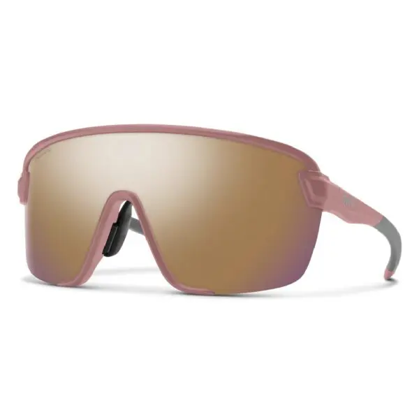 Smith Bobcat Sunglasses - Matte Chalk Rose / CP Rose Gold Mirror