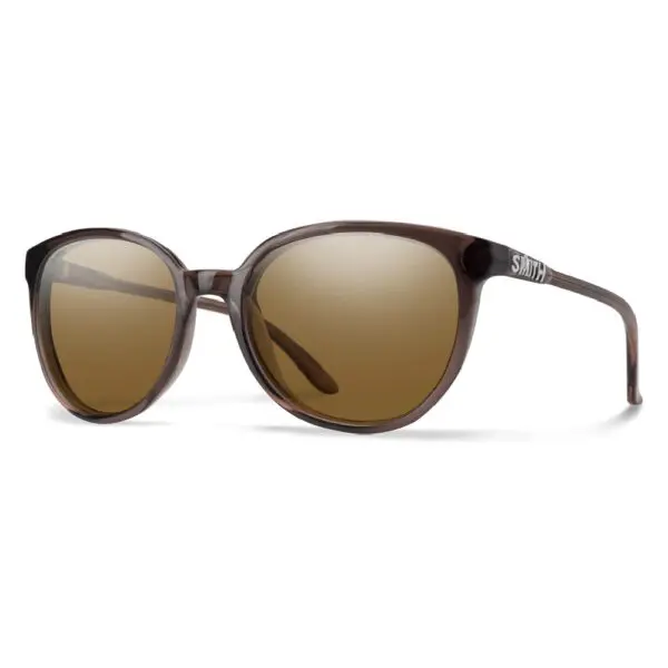 Smith Cheetah Sunglasses - Rosewood Crystal / CP Polarized Brown