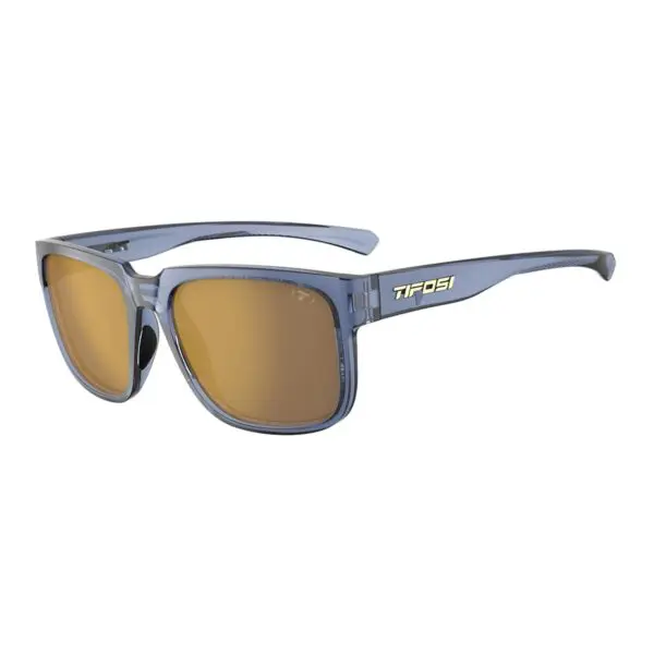 Tifosi Shumo Sunglasses - Crystal Denim (Gold Mirror)