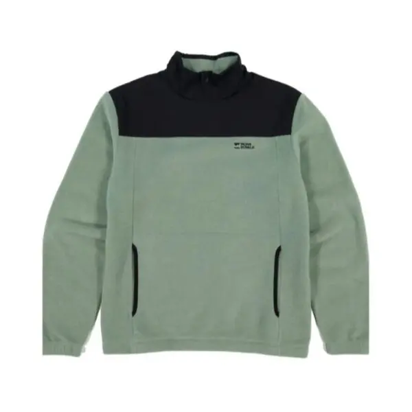 Mons Royale Pile Up Wool Fleece 1/4 Zip Men's - Mossy Green
