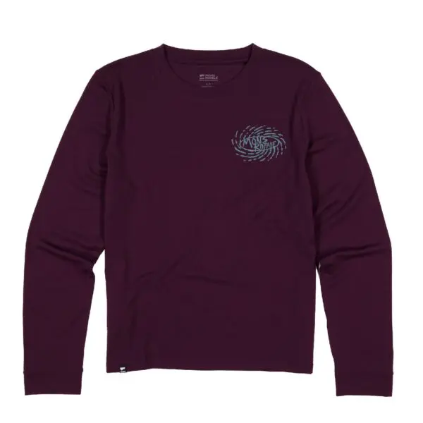 Mons Royale Icon Merino Long Sleeve Women's - Fig