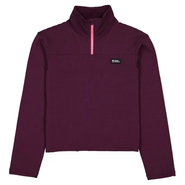Mons Royale Offgrid Merino Fleece Long Sleeve - Women's - Fig