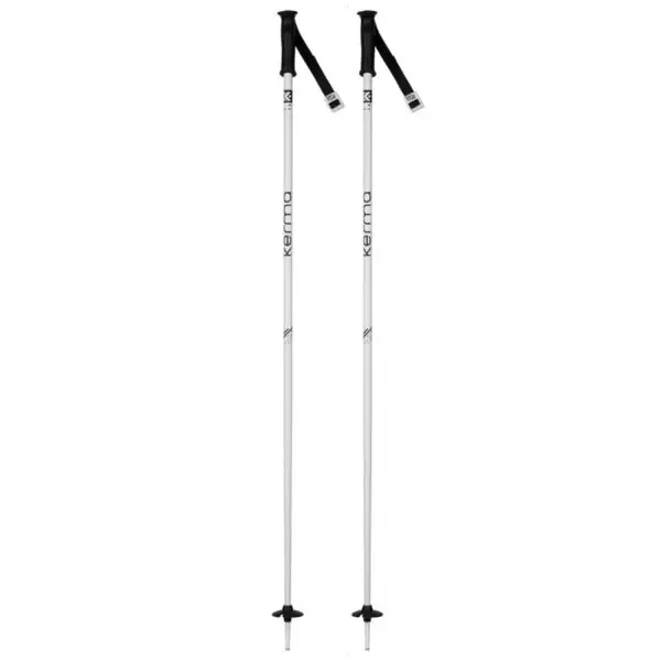 Kerma Elite 2 Ski Poles - White