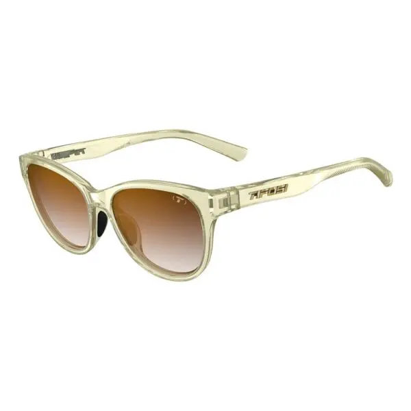 Tifosi Stella Sunglasses - Crystal Champagne (Brown Gradient)
