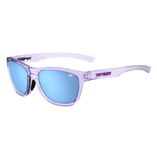 Tifosi Swank S Sunglasses - Crystal Purple (Sky Blue Mirror)