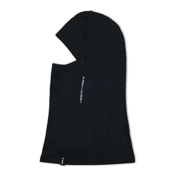 Le Bent Midweight Mesh Balaclava - Black