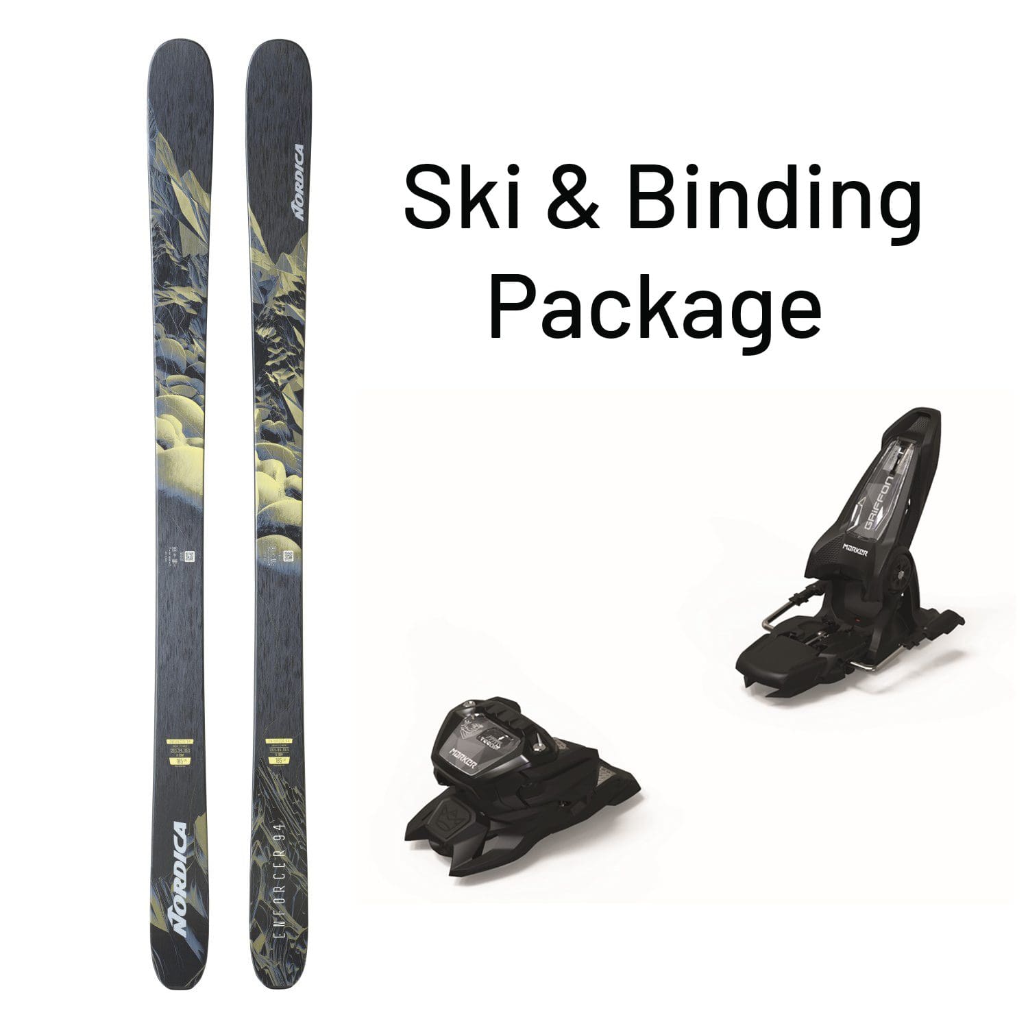 Nordica Enforcer 94 + Griffon 13 (2025) | Gnomes - The Ski Nordica Enforcer 94 + Griffon 13 (2025) | Gnomes - The Ski