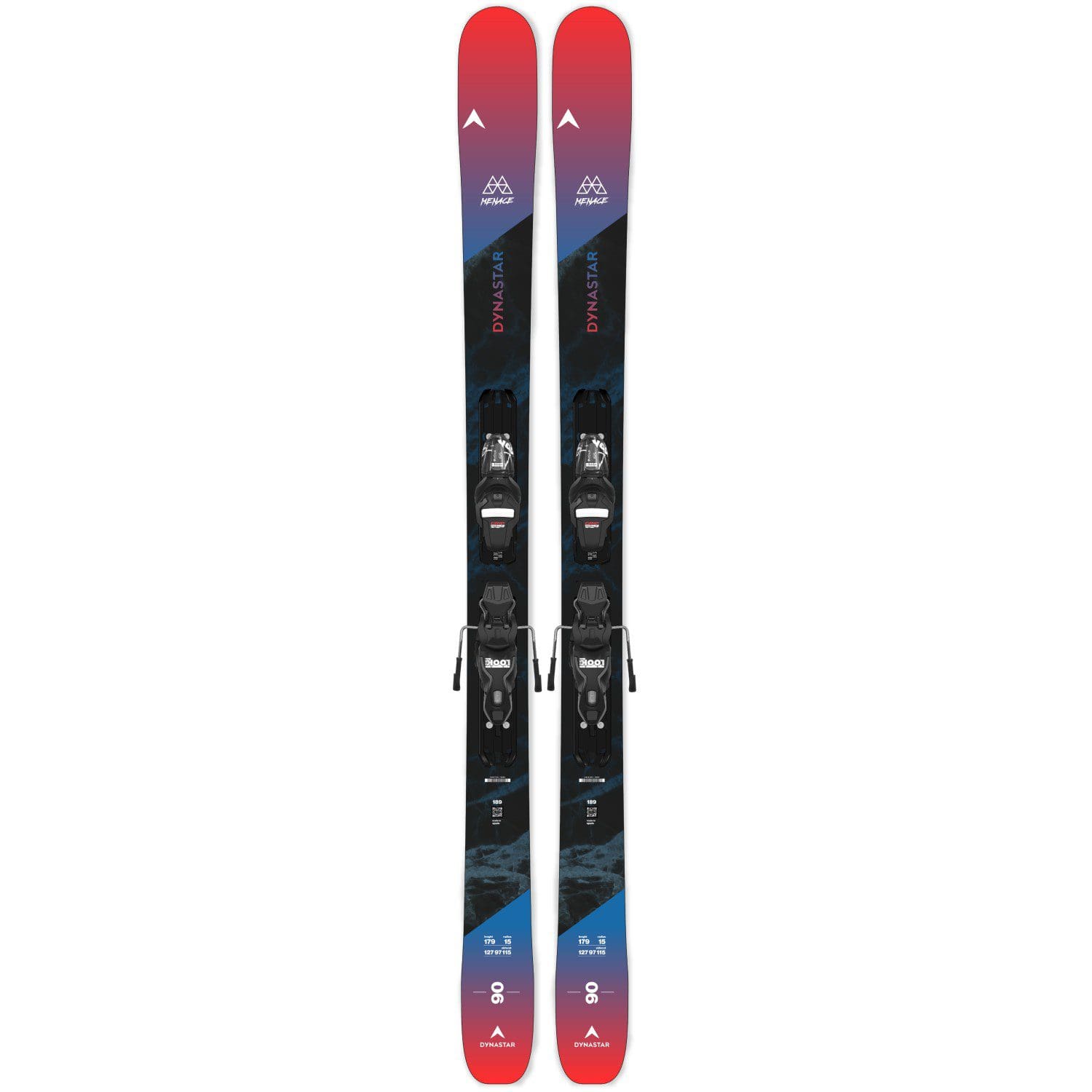 スキー DYNASTAR Serial XPRESS 168cm freestyle skis DYNASTAR SERIAL 80, TWINTIP, orange + Look