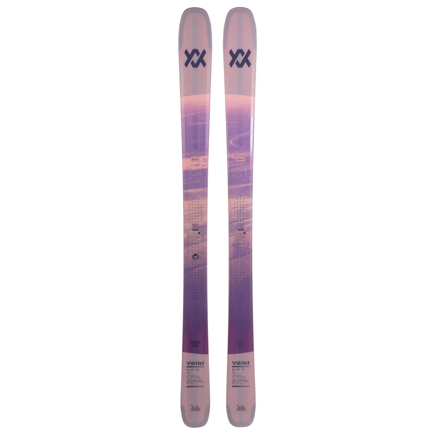 Volkl Blaze 94 Damen Ski 2024 – Allmountain & Freeride Ski, 94 Mm Taillierung, Leicht & Agil