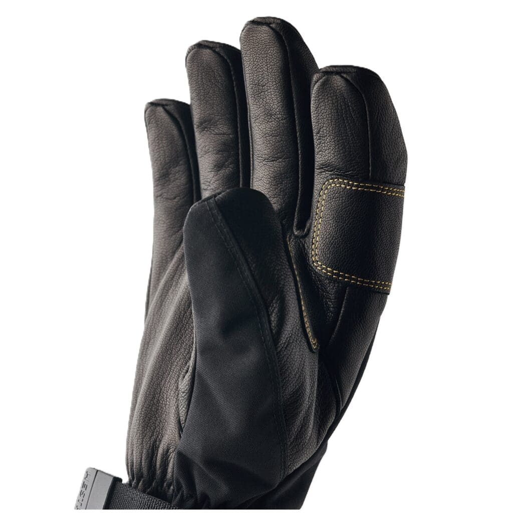 Hestra Army Leather Gore-Tex - Black/Black | gnomes [the ski experts]