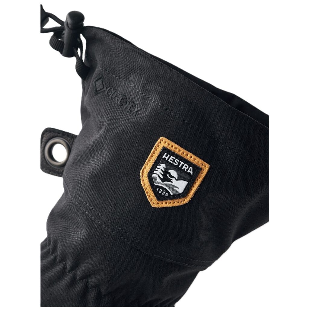 Hestra Army Leather Gore-Tex - Black/Black | gnomes [the ski experts]