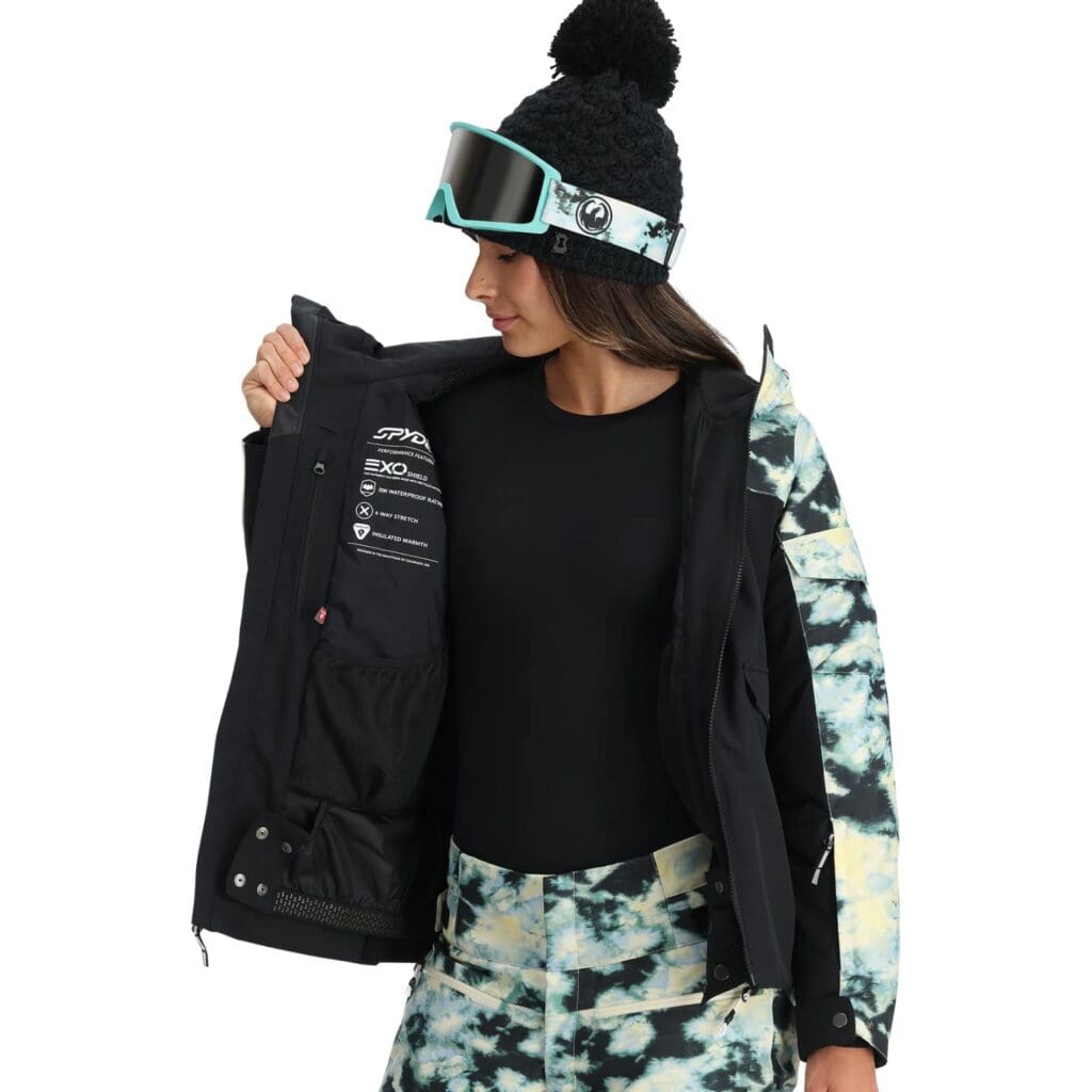 Spyder Optimist Jacket - Black | gnomes [the ski experts]