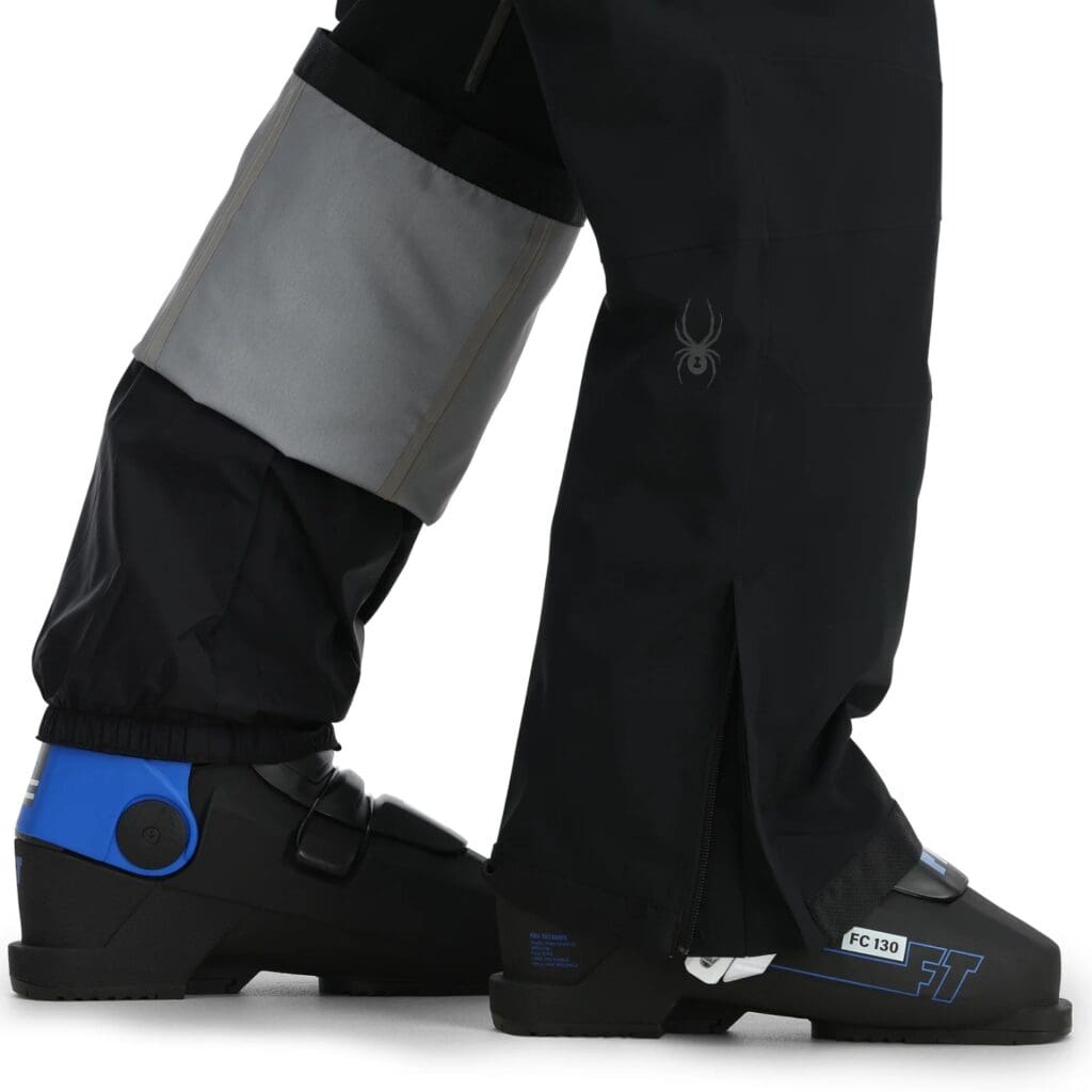 Spyder Sanction Bib Shell Pant - Black | gnomes [the ski experts]