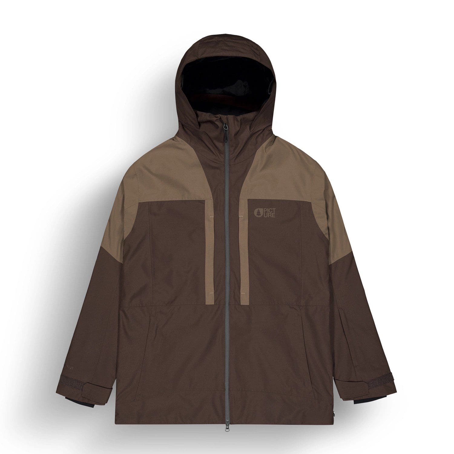 Sysco Java Jackets Coffee Picture Track Jacket - Cocoa Brown Chicory Coffee | gnomes [the ski ...