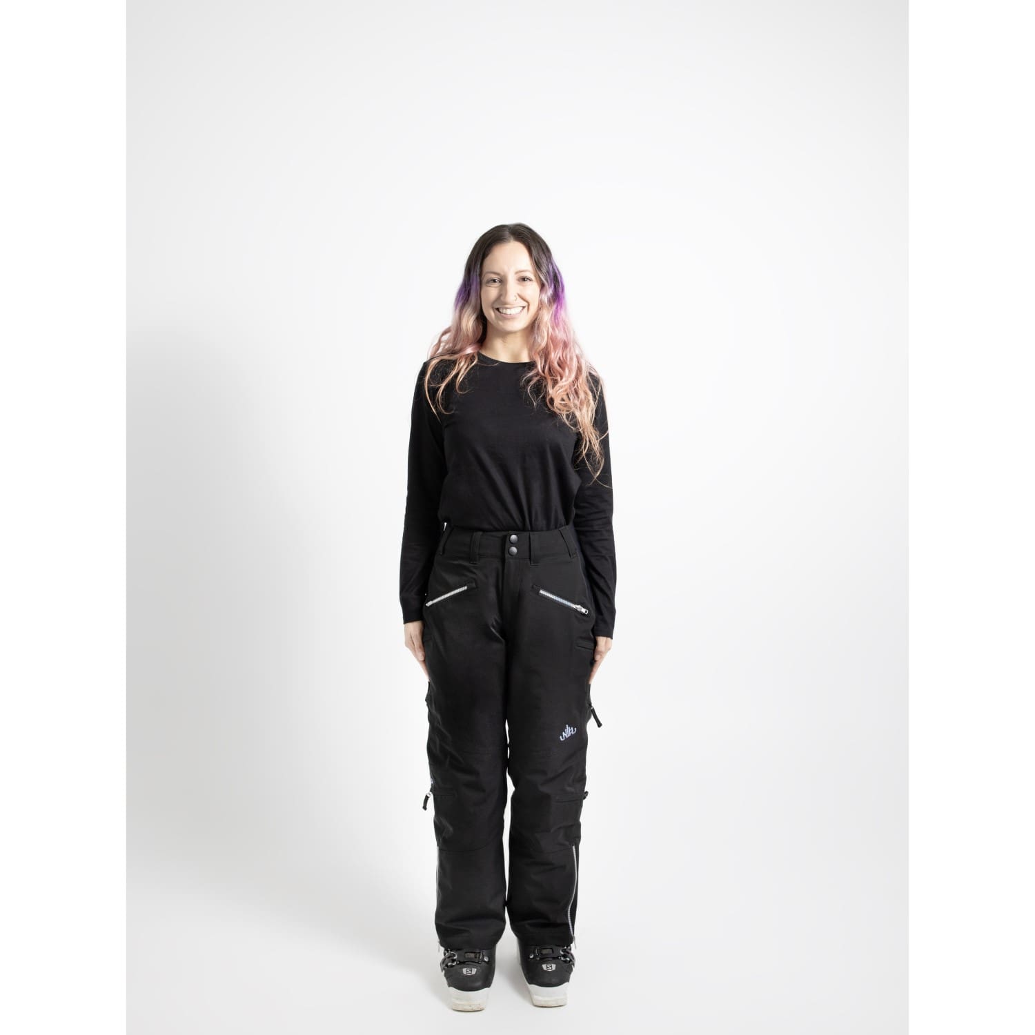 Nobody's Princess Zali Pant - Black (Short Leg) | gnomes [the ski