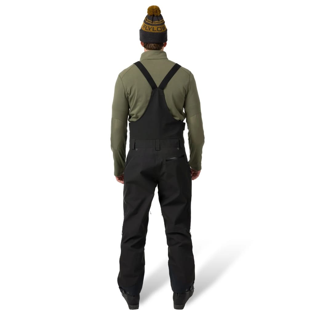 Flylow Baker Bib - Black | gnomes [the ski experts]