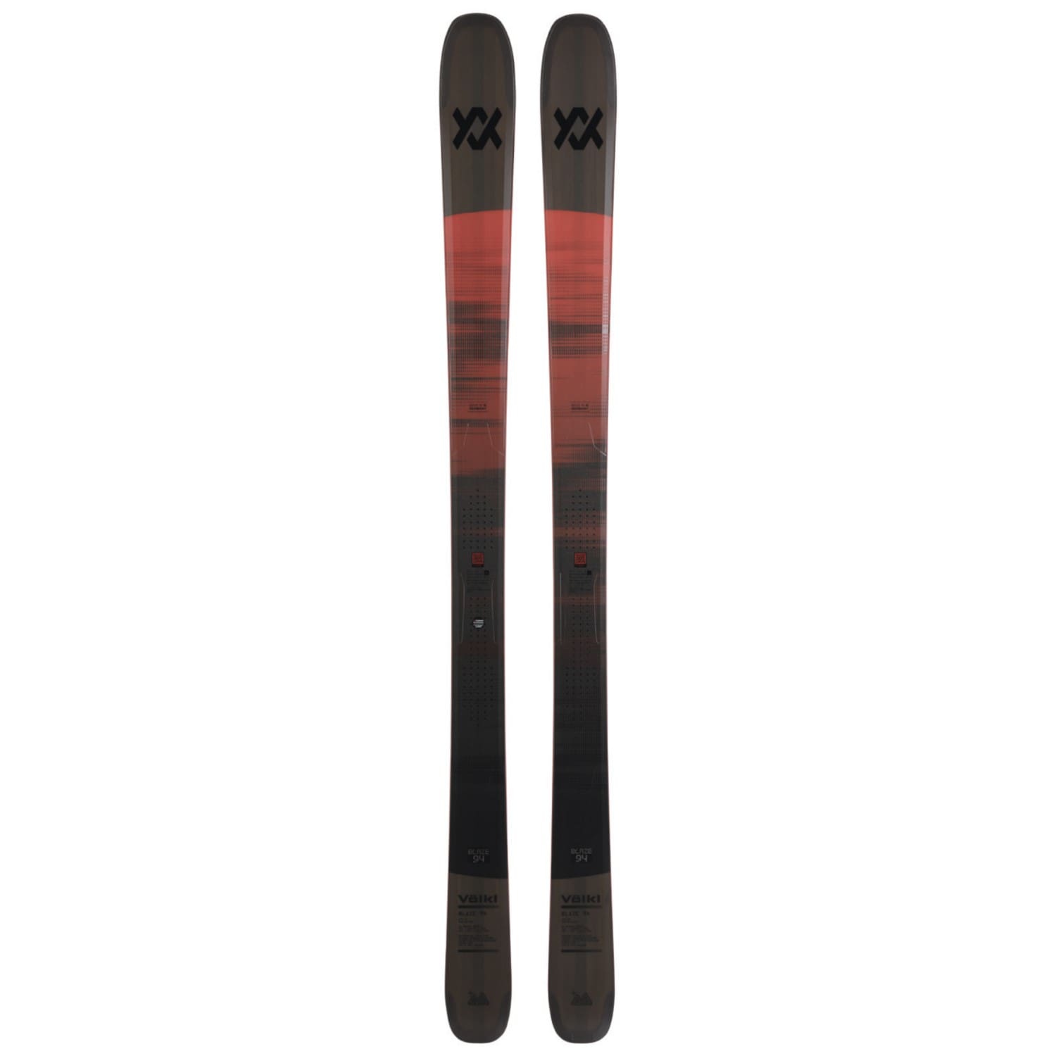 VOLKL ＢLAZE 94、186cm、134/94/116、R19未使用新品 Volkl Blaze 94 Skis - Black (2027) | gnomes [the ski experts]