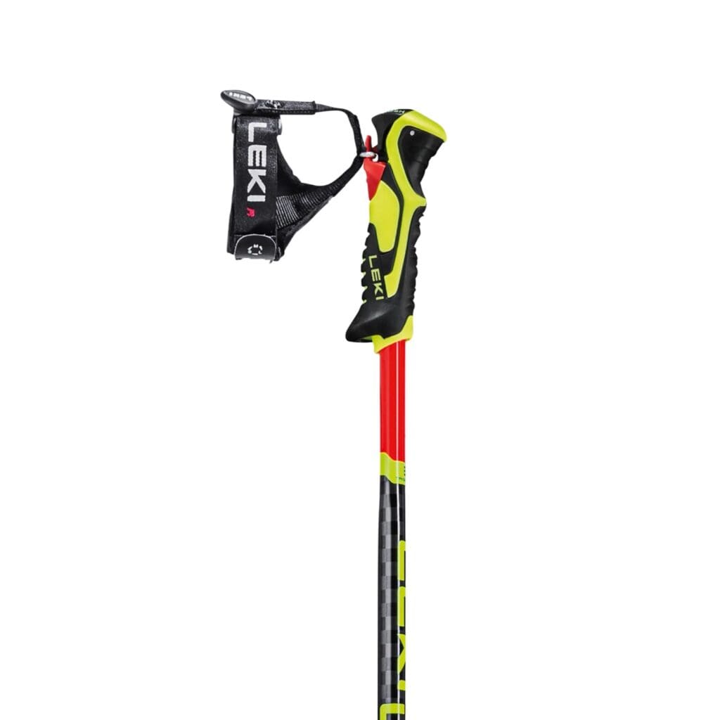 Leki World Cup Lite SL 3D Ski Poles - Red | gnomes [the ski experts]