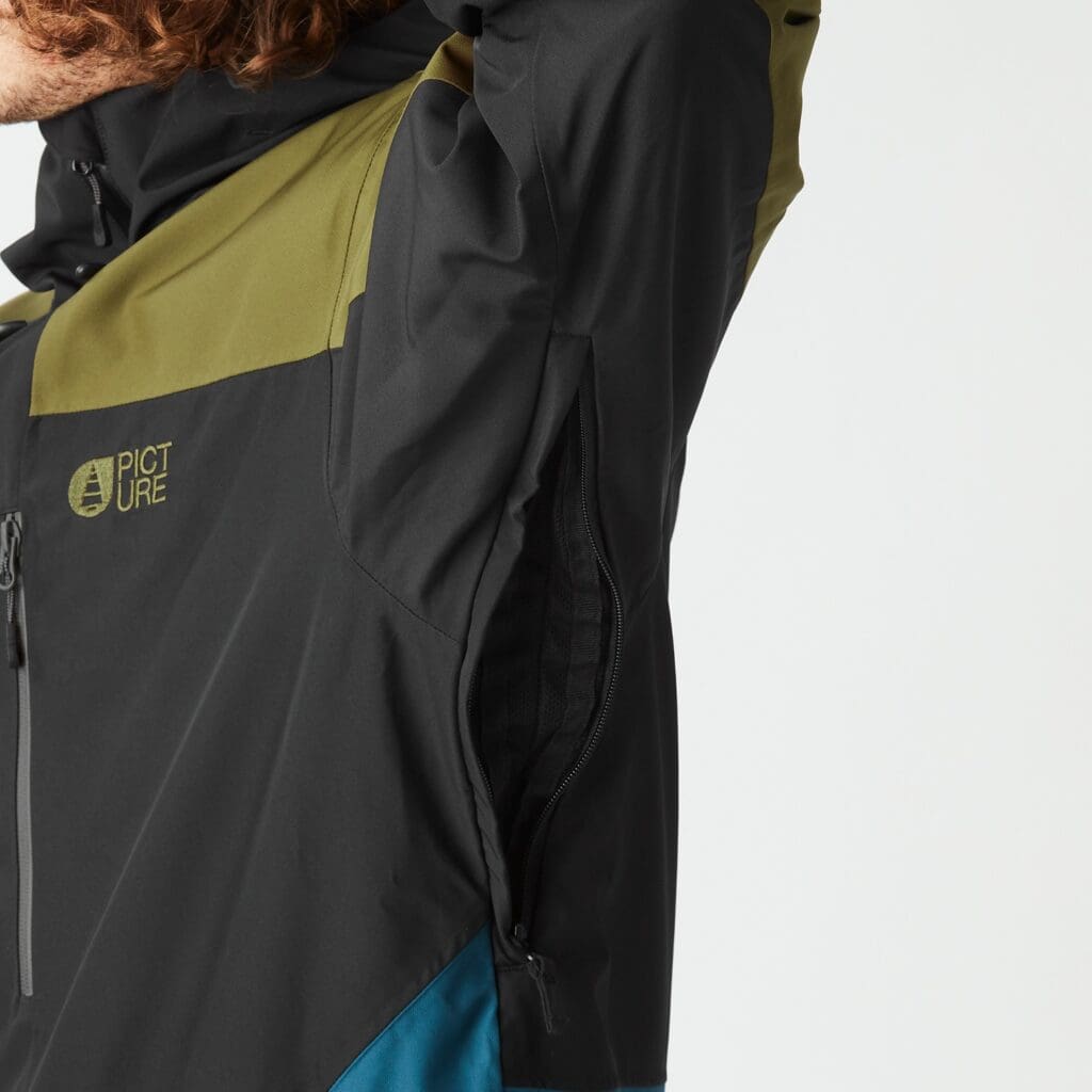 Picture Object Jacket - Tobacco Black | gnomes [the ski experts]