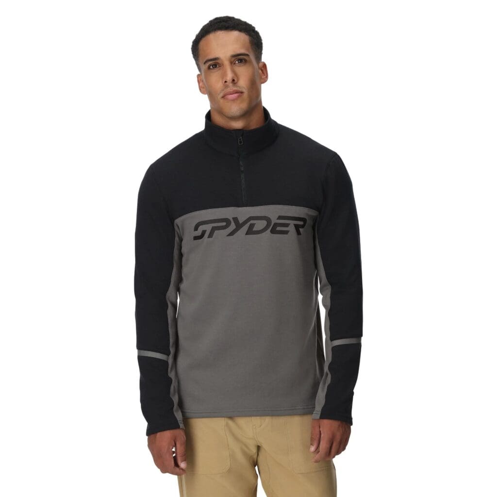 Spyder Speed Fleece 1/2 Zip - Storm | Gnomes - The Ski Experts