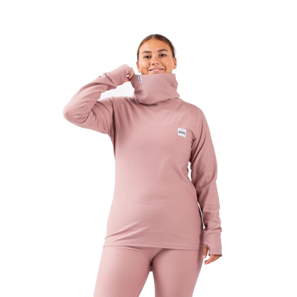 Eivy Icecold Gaiter Rib Top - Faded Woodrose | gnomes [the ski experts]